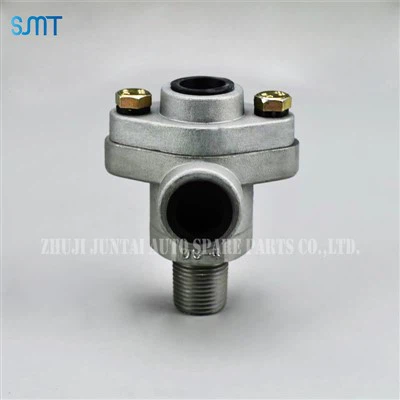 Dvoucestné vzduchové brzdy se zpětnou klapkou